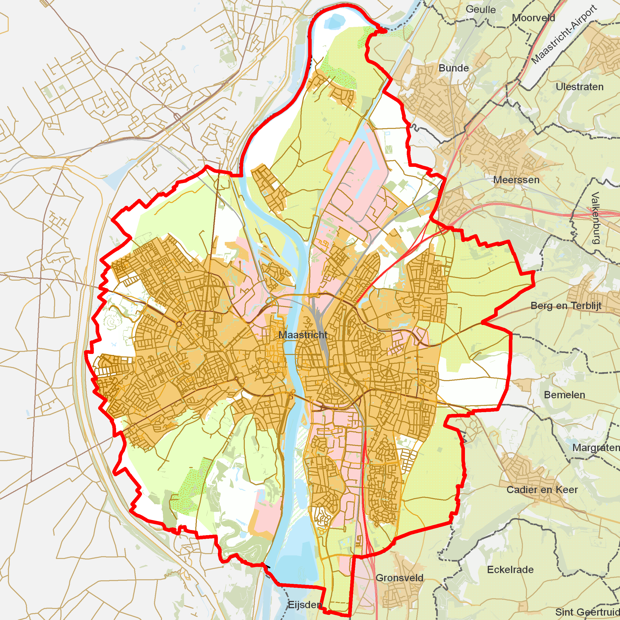 Groeniek werkgebied Maastricht